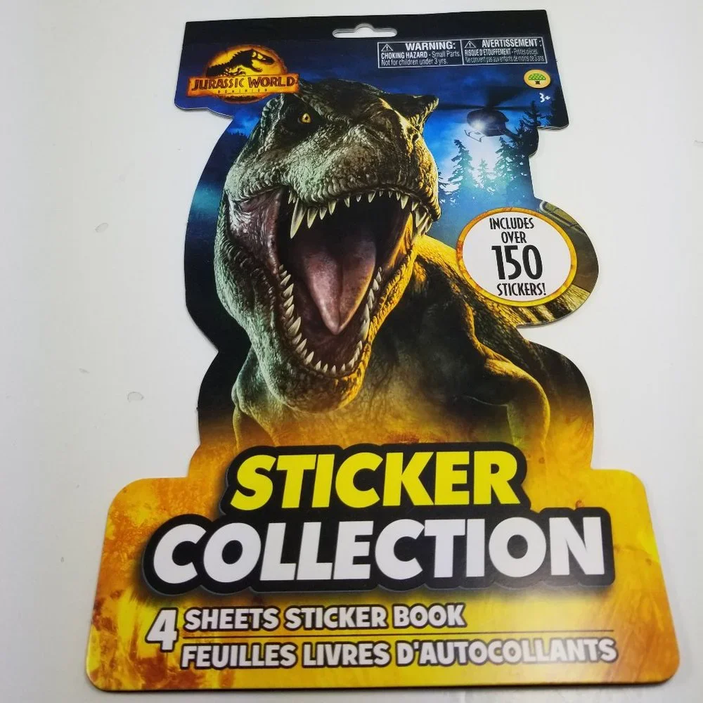 Jurassic World Dominion 150 stickers